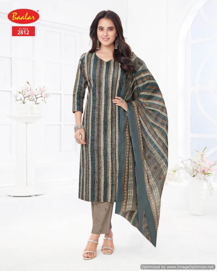 Zaara Vol 28 By Baalar Printed Cotton Kurti With Bottom Dupatta Wholesale Price In Surat
